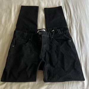 Custom black jeans